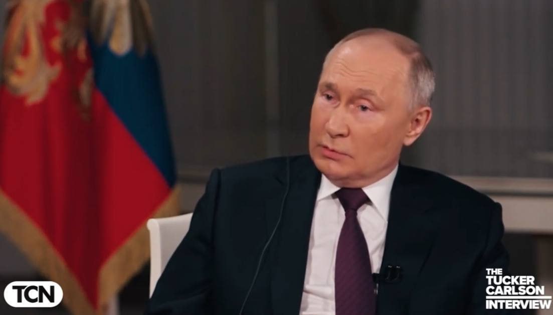 Путин Карлсону: Нисмо могли да не станемо у одбрану Срба (видео)