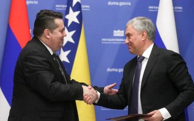 Стевандић говорио у Думи, а са Володином потписао споразум о сарадњи